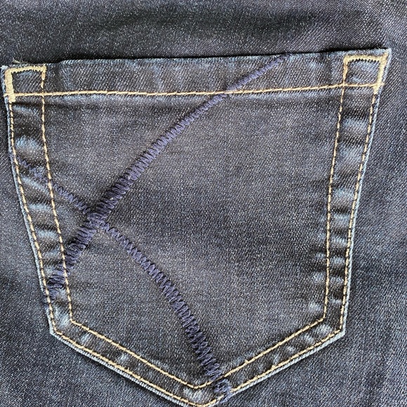 Skinny Size 16 short, dark denim jean, Lane Bryant - Picture 2 of 5